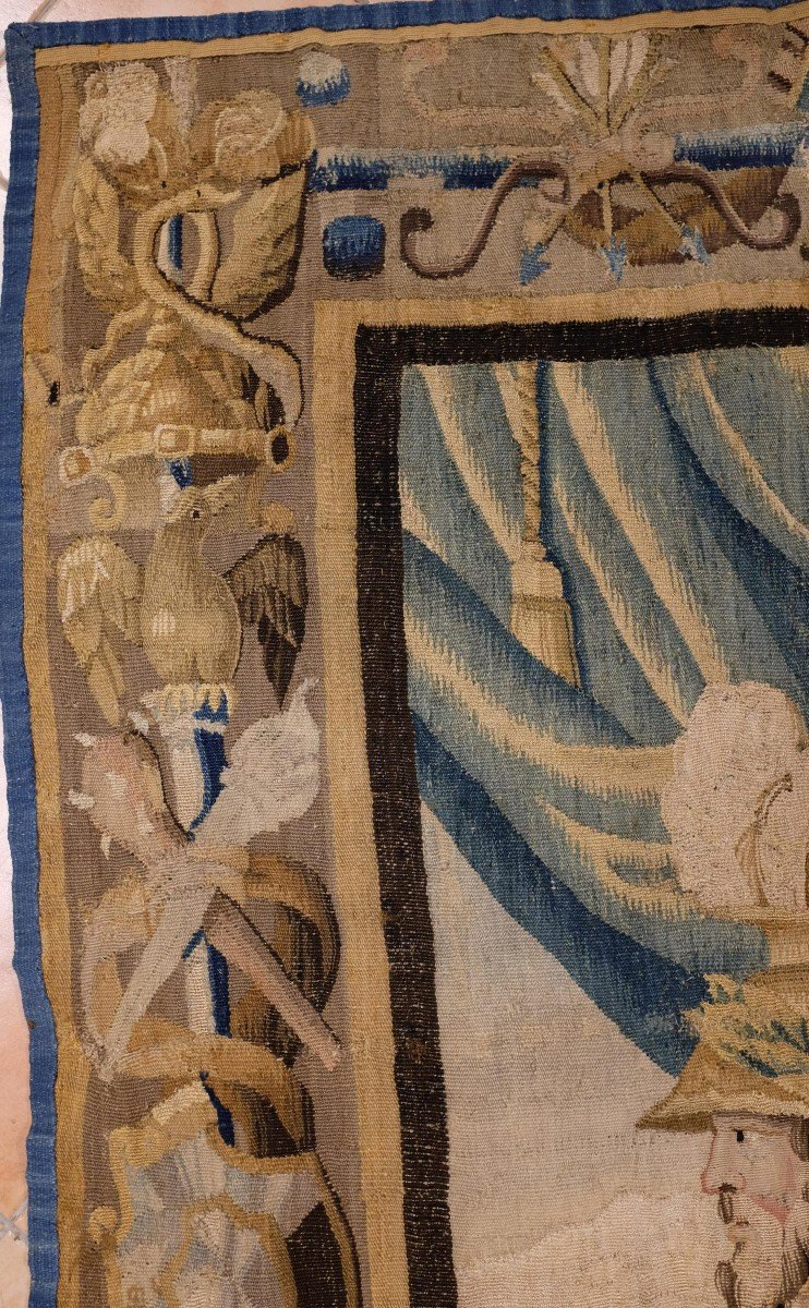 Tapisserie Aubusson d'époque Louis XIV -photo-2