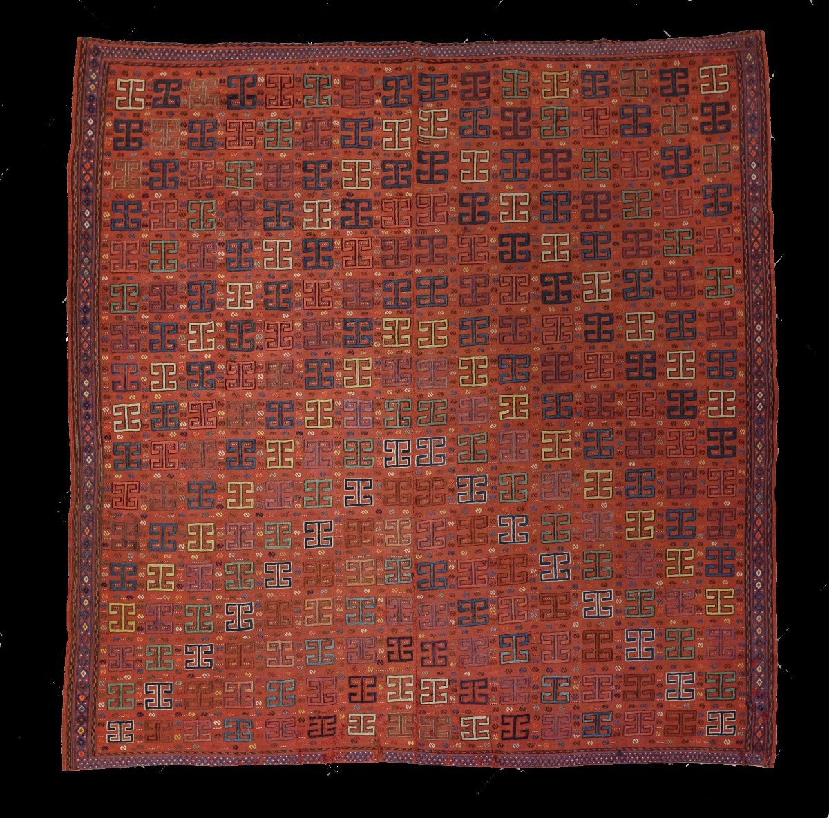 Caucasian Verneh Weaving Circa 1890