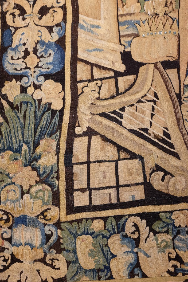 Tapisserie Audenarde Vers 1580 Le Roi David -photo-2