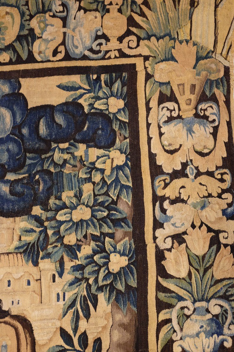 Tapisserie Audenarde Vers 1580 Le Roi David -photo-2