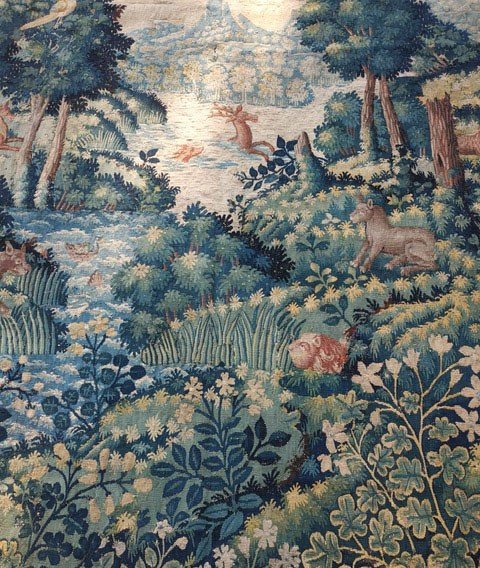 Tapisserie Flandres Verdure XVI Siècle -photo-1