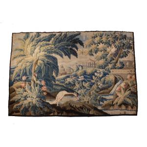 Tapisserie Verdure Aubusson Vers 1720