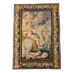Aubusson Tapestry The Emperor, Louis XV Period