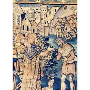 Tapisserie Audenarde Histoire de Joseph Scène Biblique 