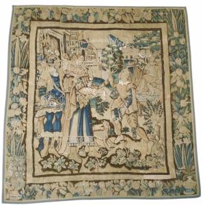 Tapisserie Audenarde fin XVI siècle 