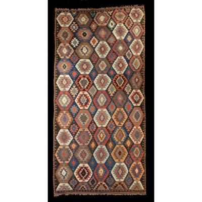 Persian Veram Kilim Circa 1890