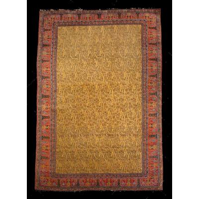 Tapis Qom Perse Vers 1960