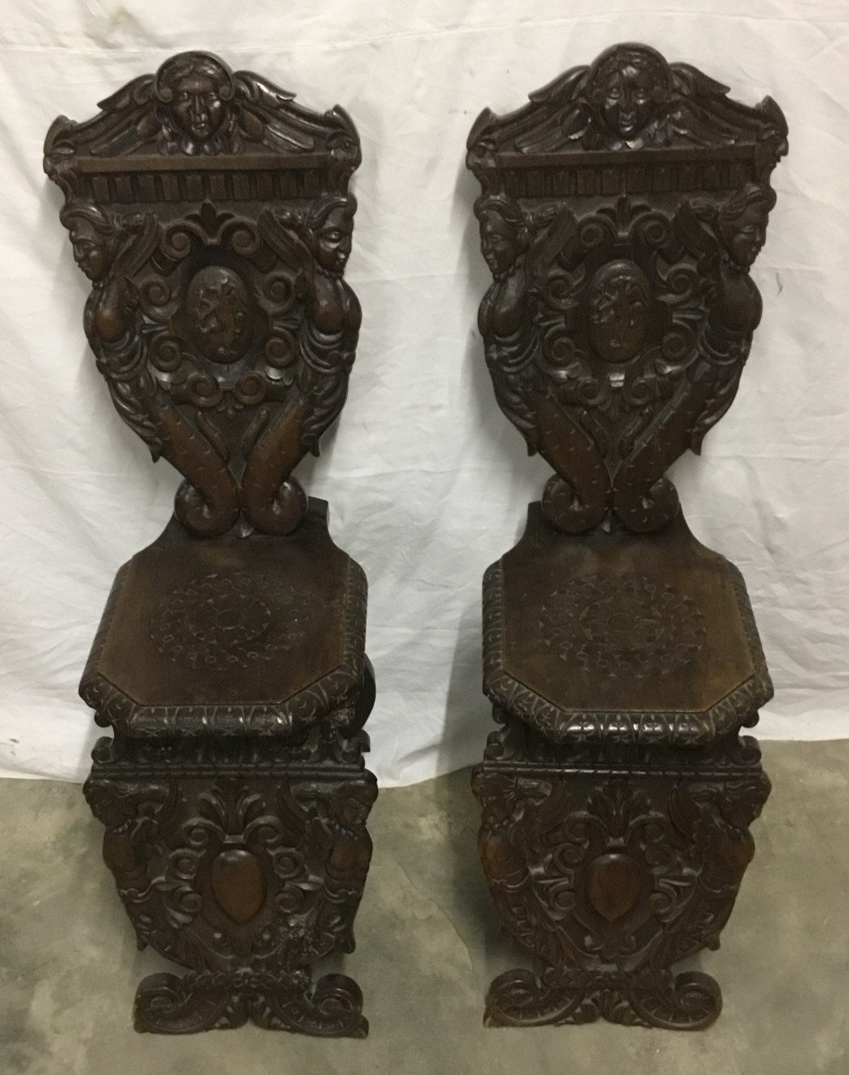 Pair Of Stool Chairs