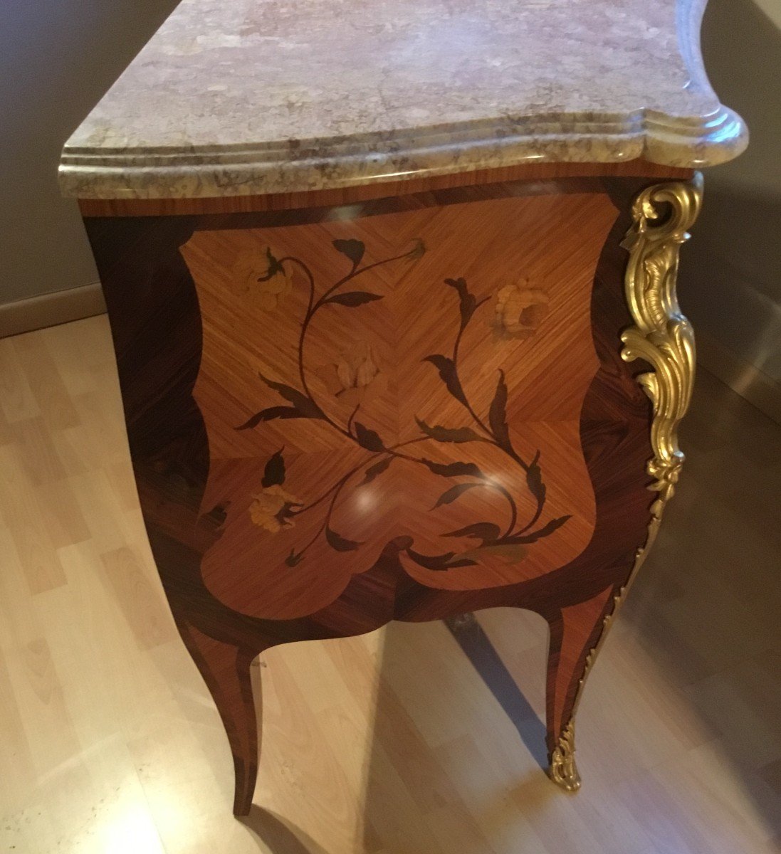 Grande Commode Style Louis XV-photo-2