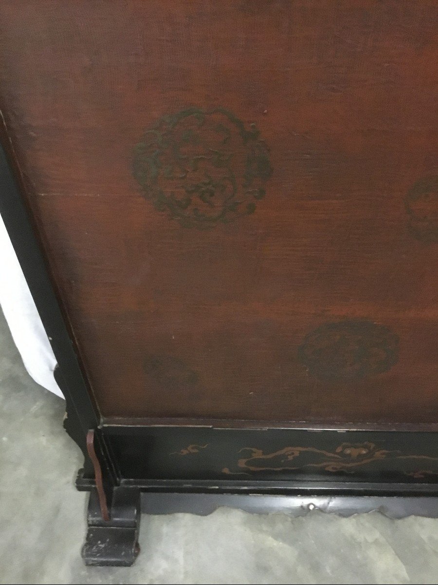 Chinese Lacquer Screen-photo-2