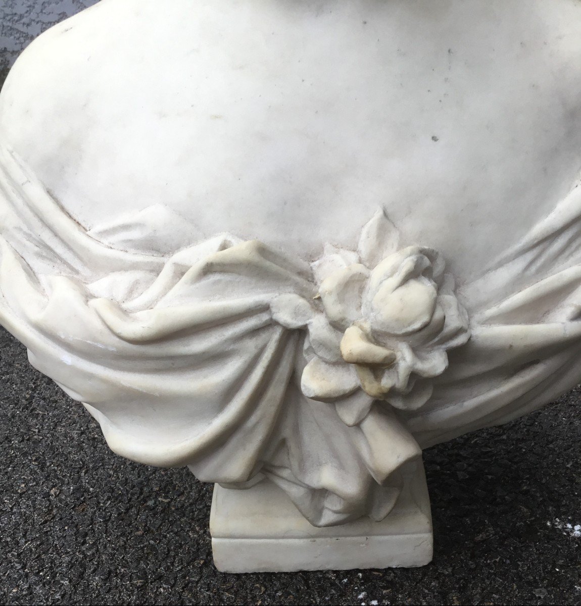 Marble Woman Bust-photo-2