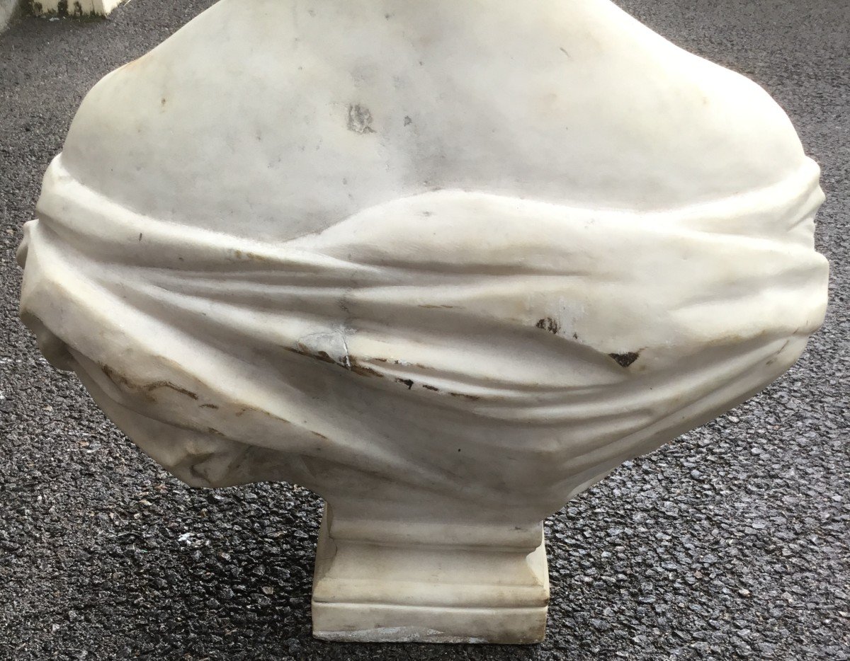 Marble Woman Bust-photo-3