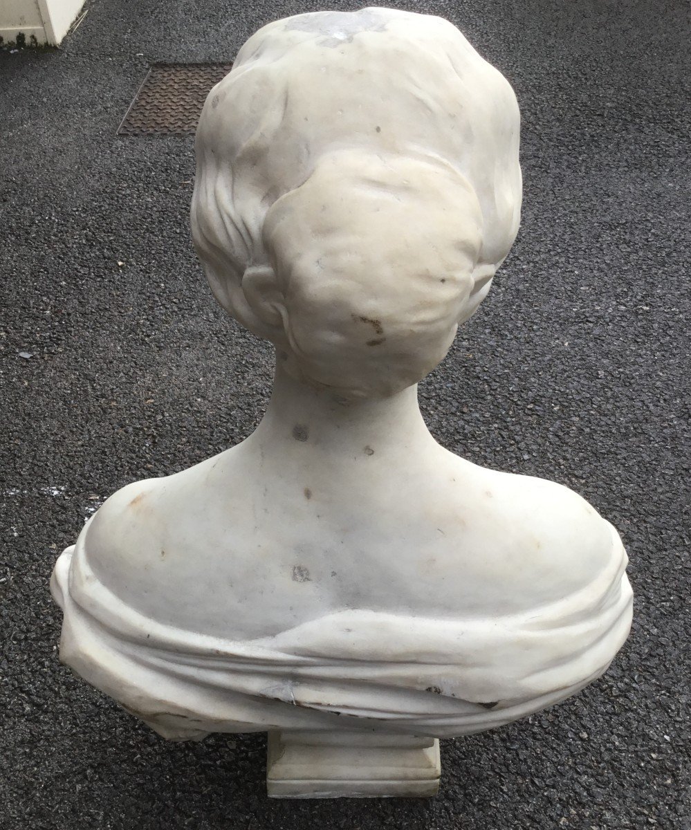 Marble Woman Bust-photo-4