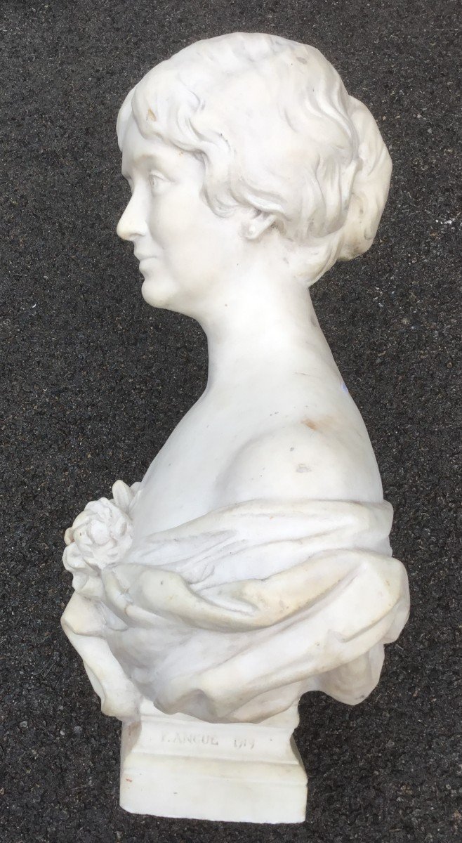 Marble Woman Bust-photo-6