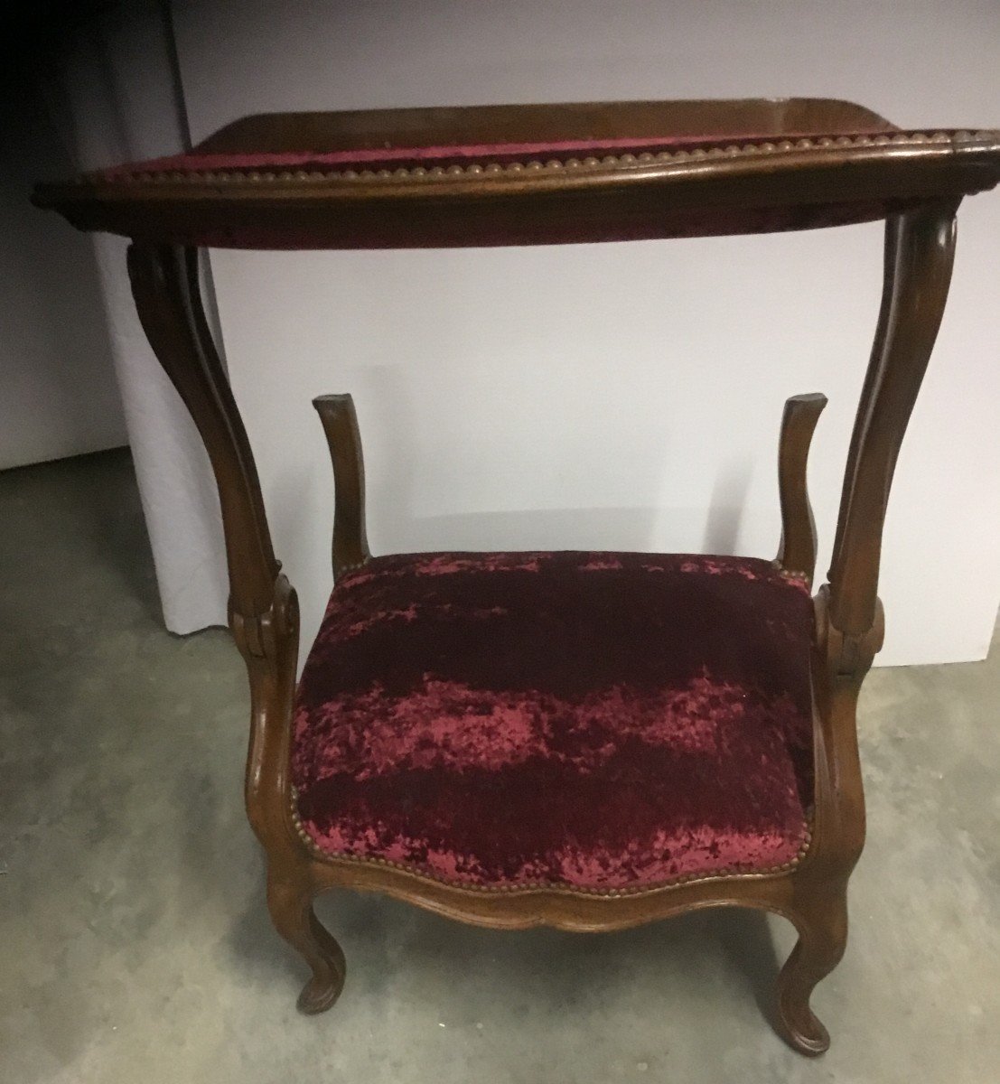 Prie Dieu Armchair XVIII Century-photo-3