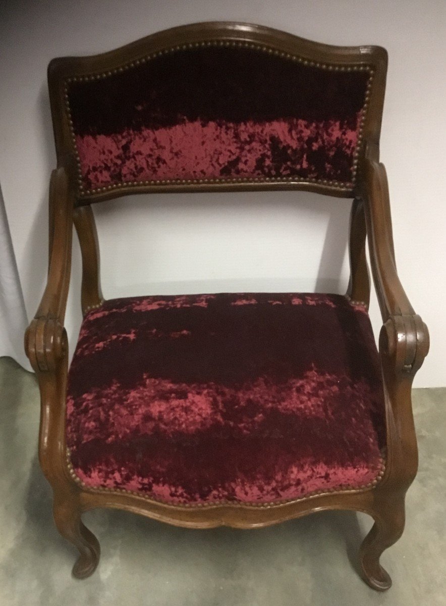 Prie Dieu Armchair XVIII Century-photo-4