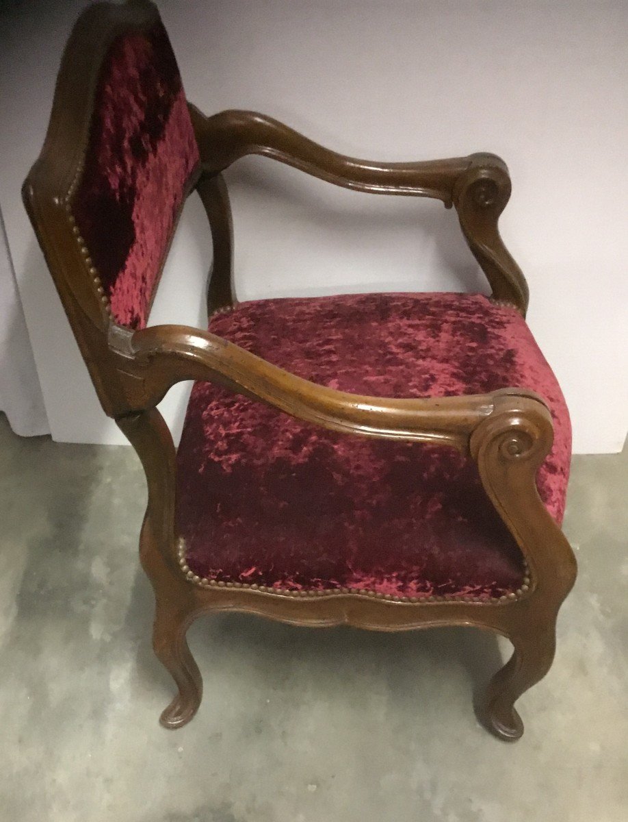 Prie Dieu Armchair XVIII Century-photo-2