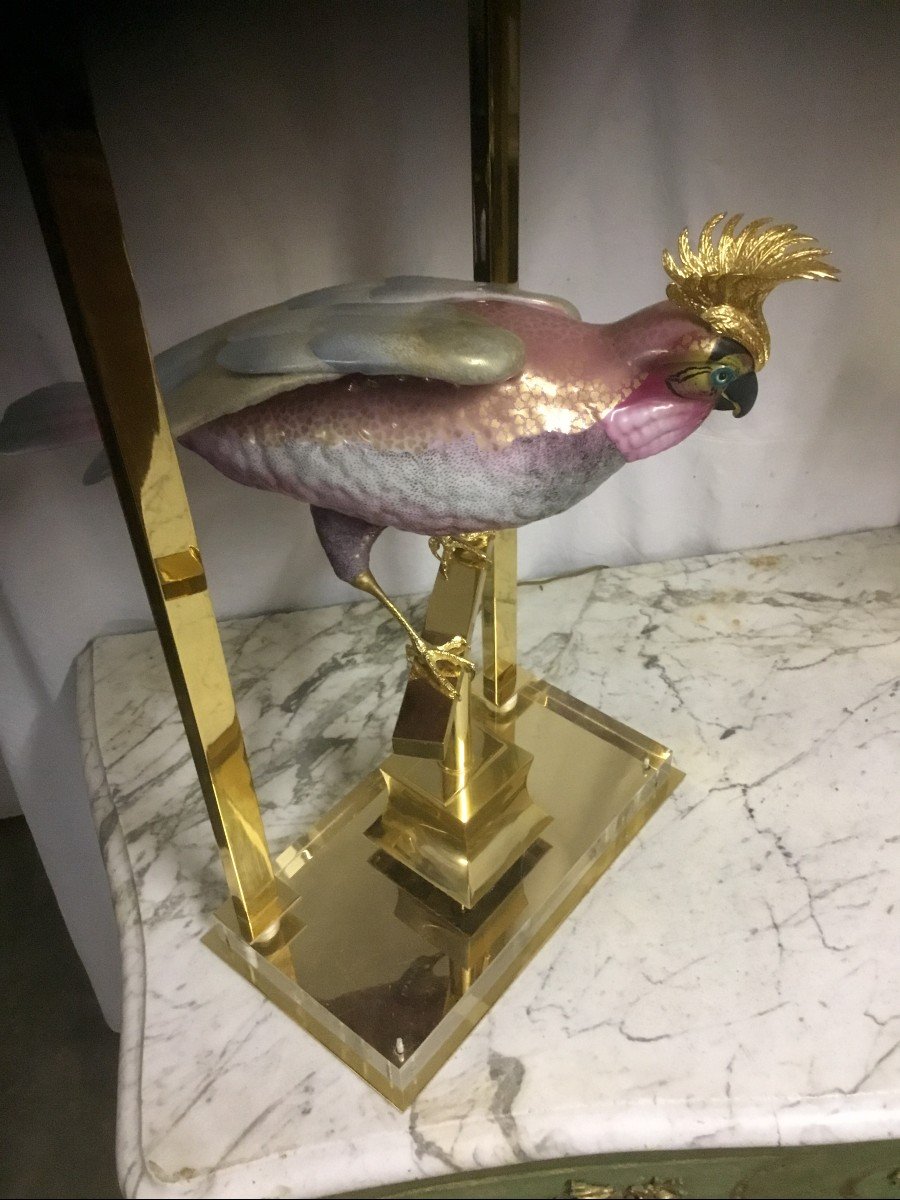 Paire De Lampe Mangani-photo-4