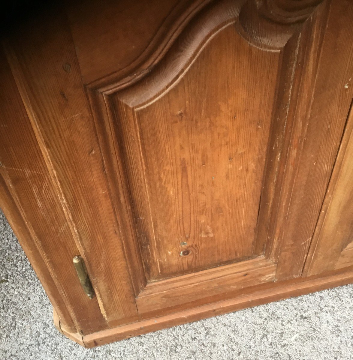 Armoire XVIII Me En Sapin-photo-4