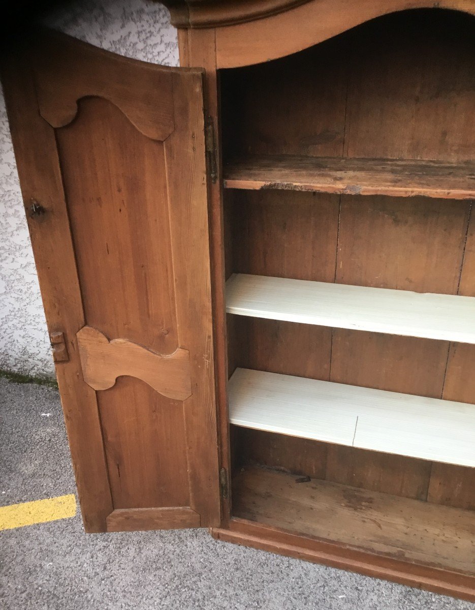Armoire XVIII Me En Sapin-photo-2