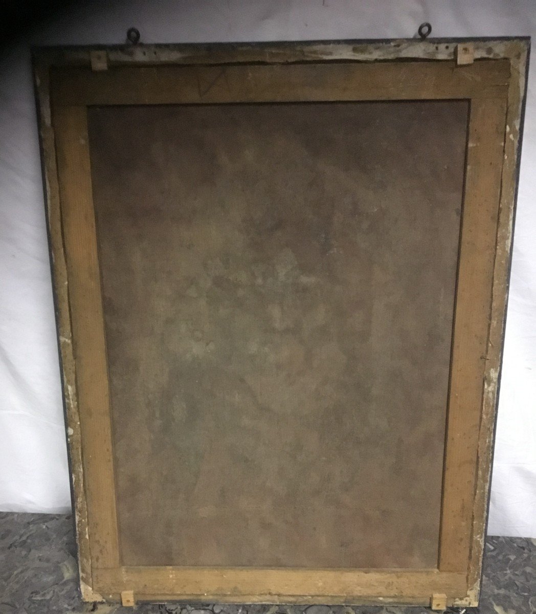 Tableau " Vierge à l'Enfant "-photo-3