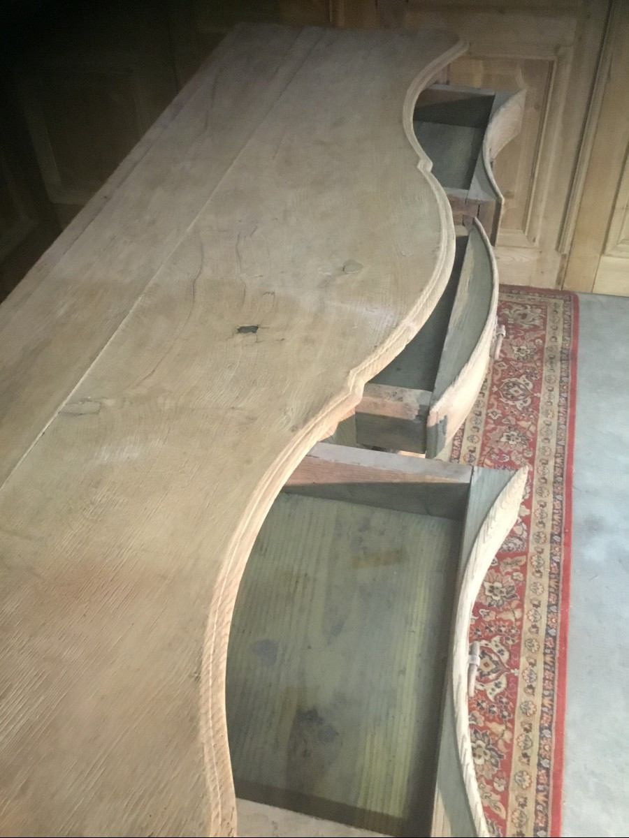 18th Century Curved Sideboard-photo-6