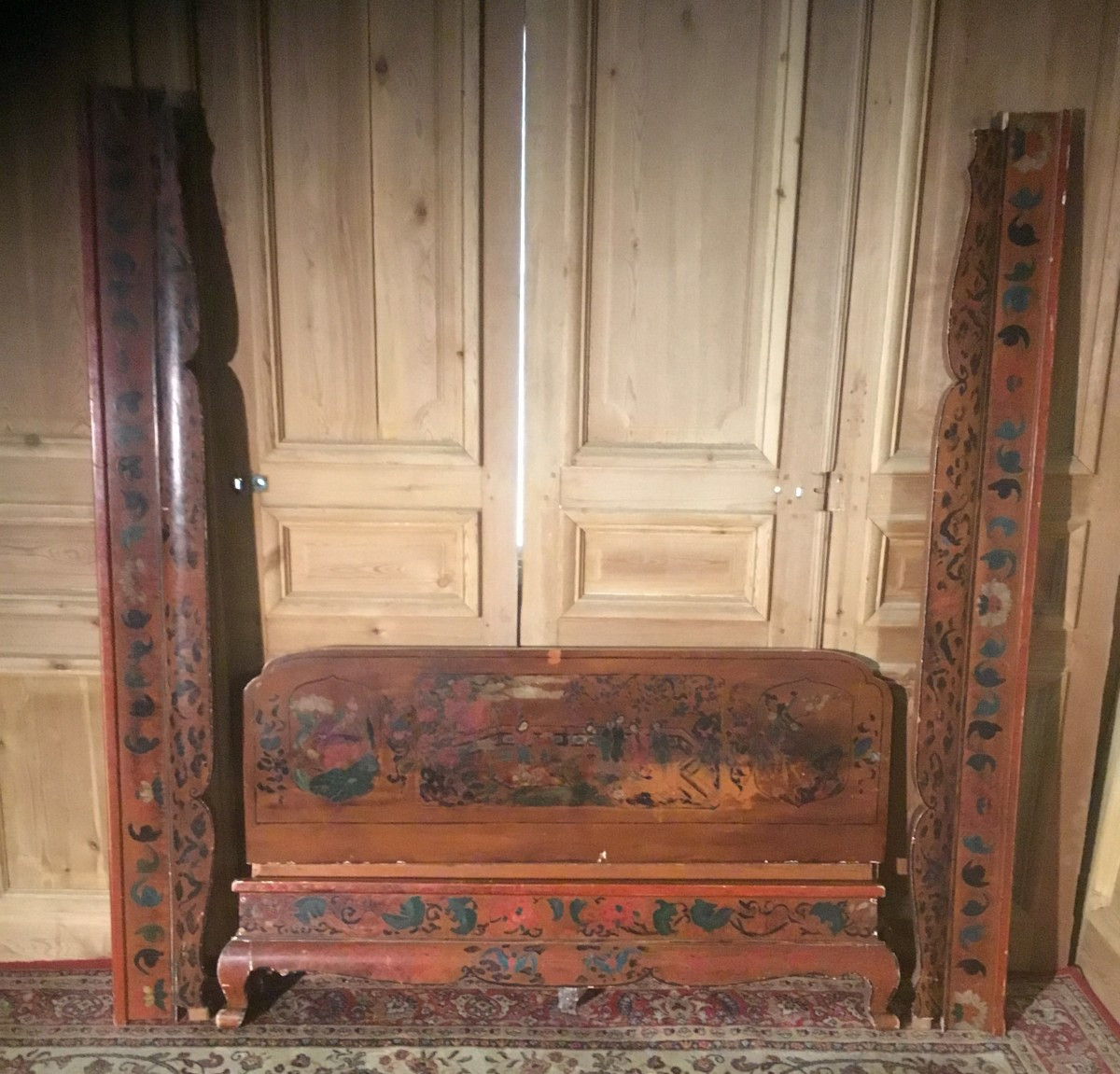Japanese Lacquer Bed
