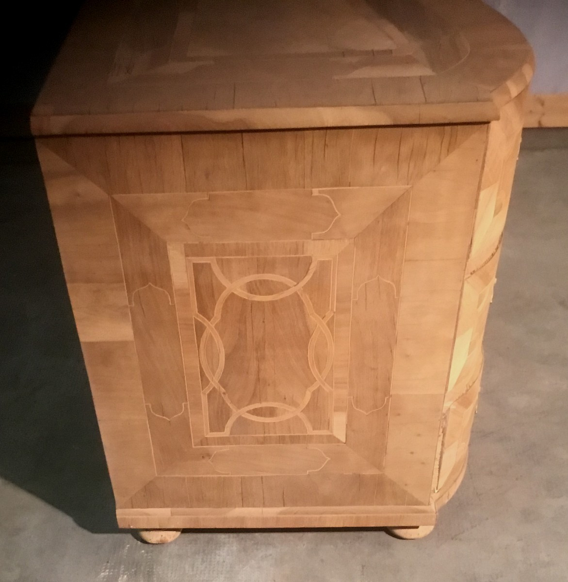 Commode Louis XIV Marquetée-photo-4