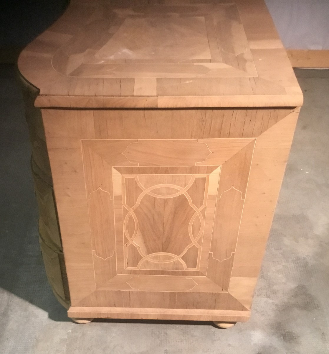 Commode Louis XIV Marquetée-photo-4