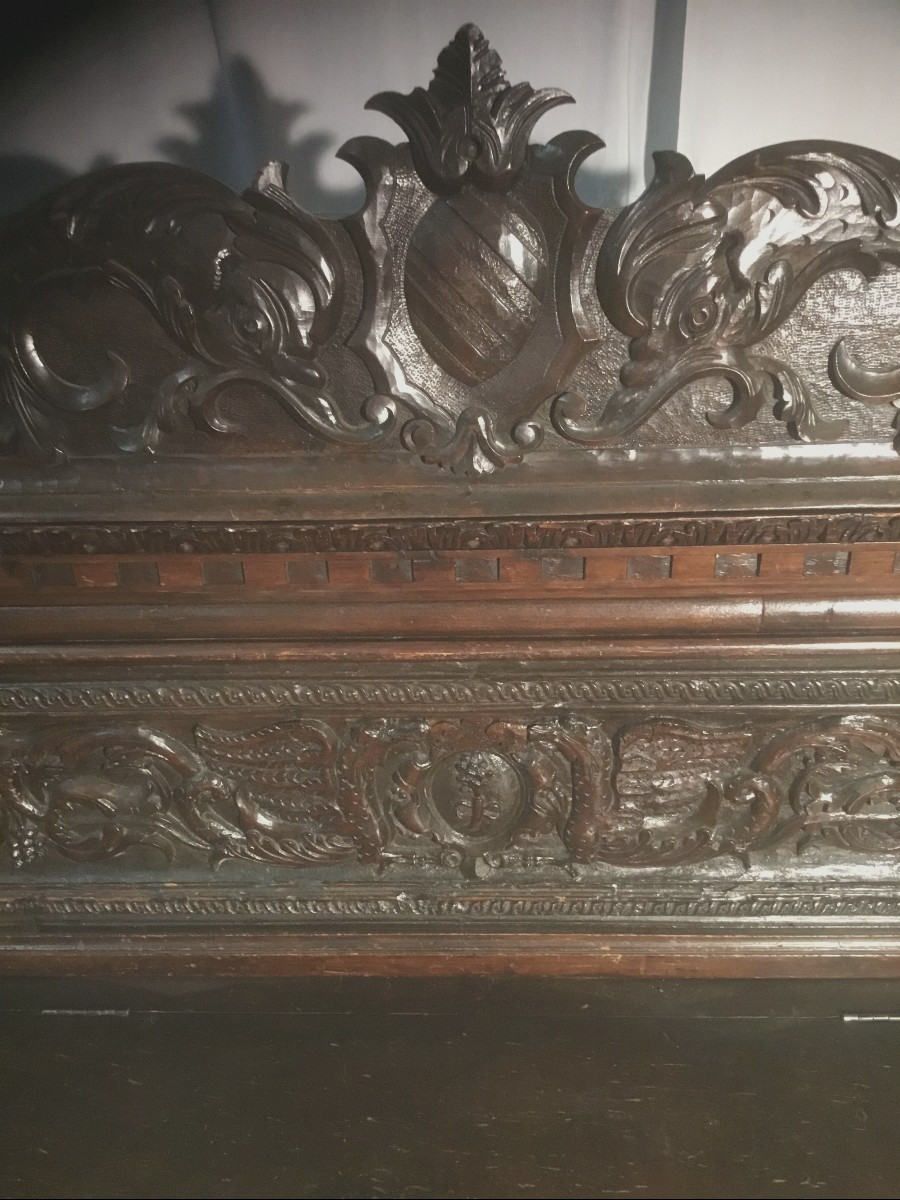 Banc Coffre Italien XVII Me-photo-4