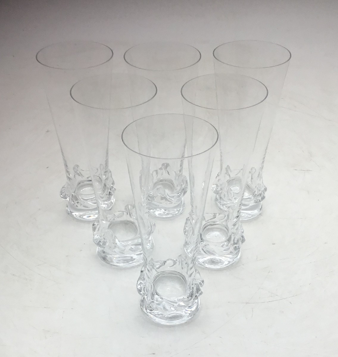 6 verres Daum