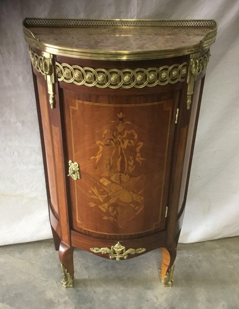meuble demi lune  Napoléon III