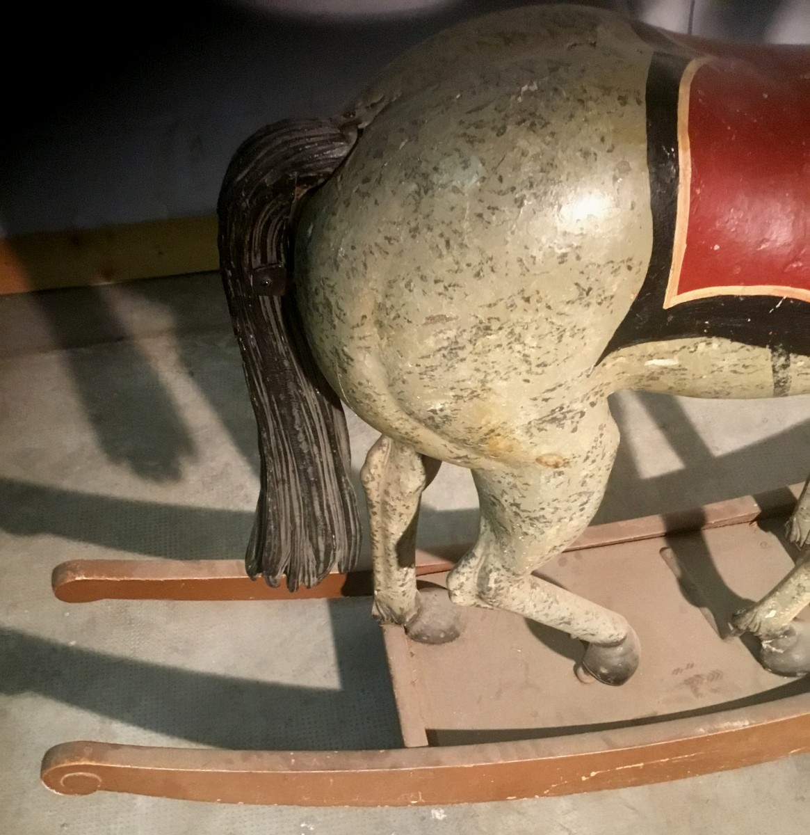 Painted Wooden Horse-photo-2