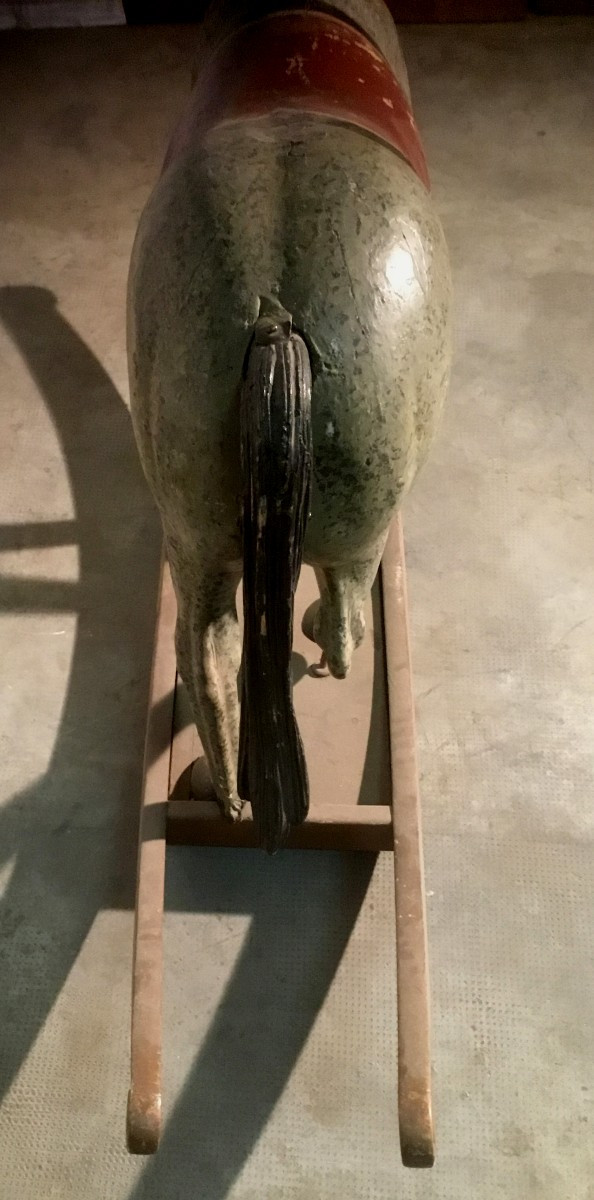 Painted Wooden Horse-photo-4