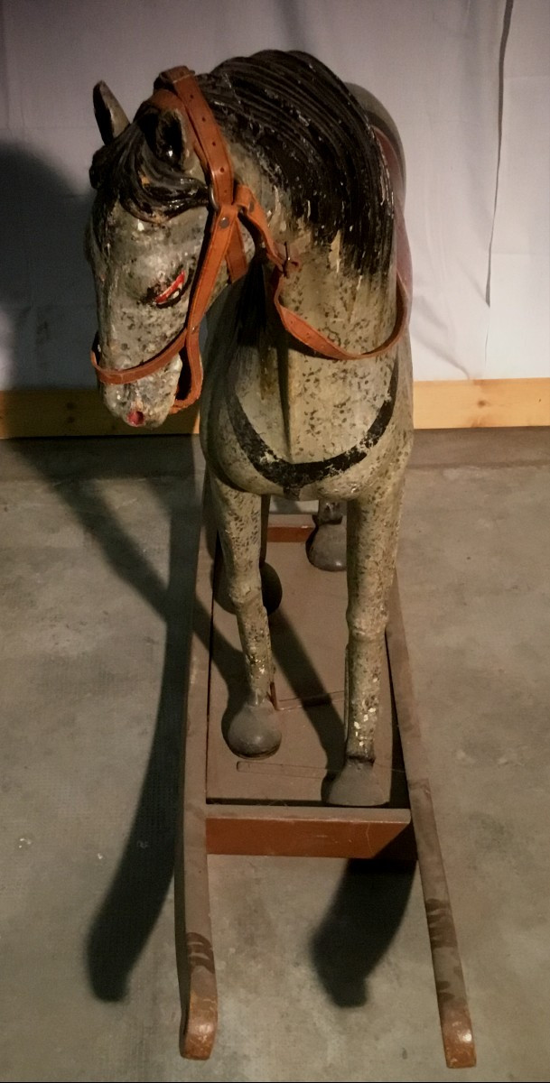 Painted Wooden Horse-photo-2