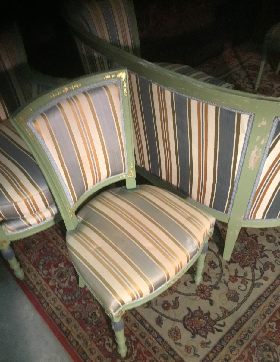 Empire-style Lacquered Living Room-photo-7