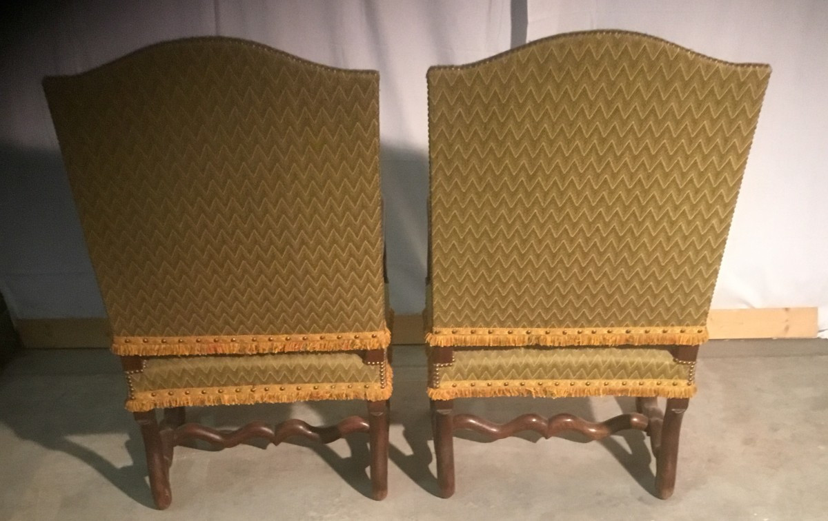 paire de fauteuil os de mouton-photo-3