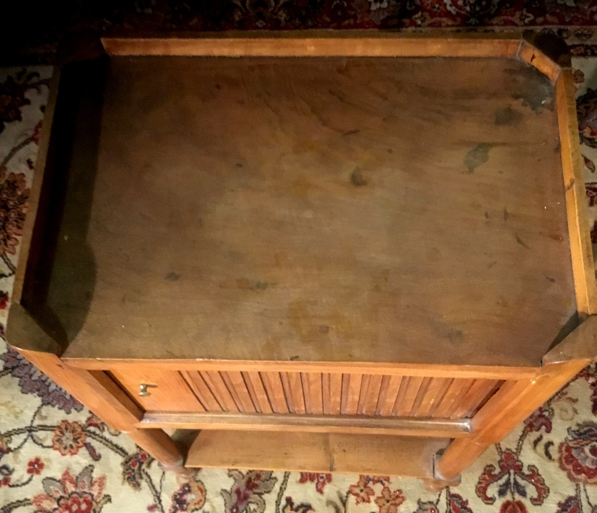 chevet à rideaux XIX me-photo-2