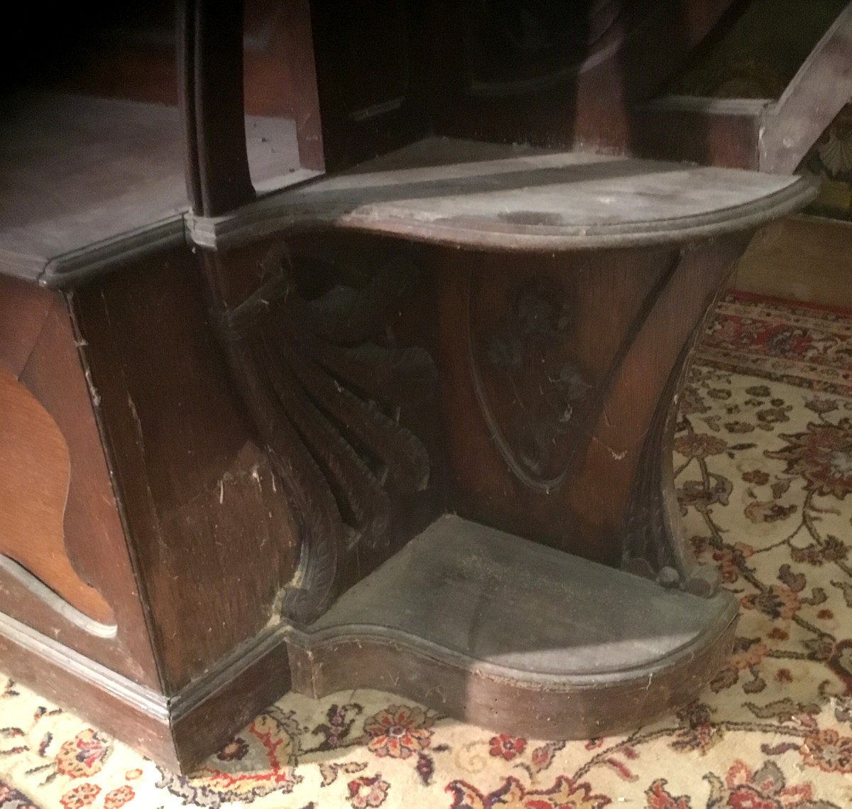 Grand porte manteau art nouveau-photo-2