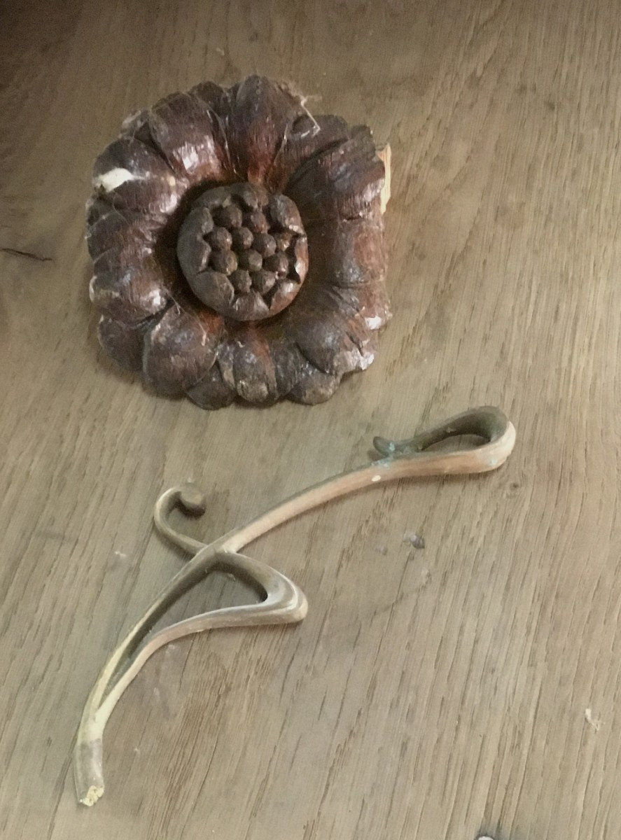 Grand porte manteau art nouveau-photo-6