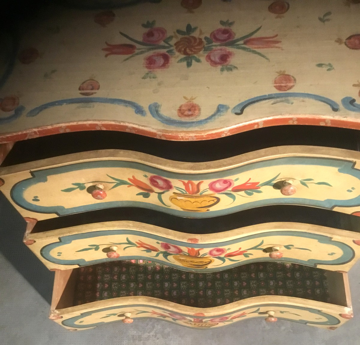 Painted Chest Of Drawers-photo-2