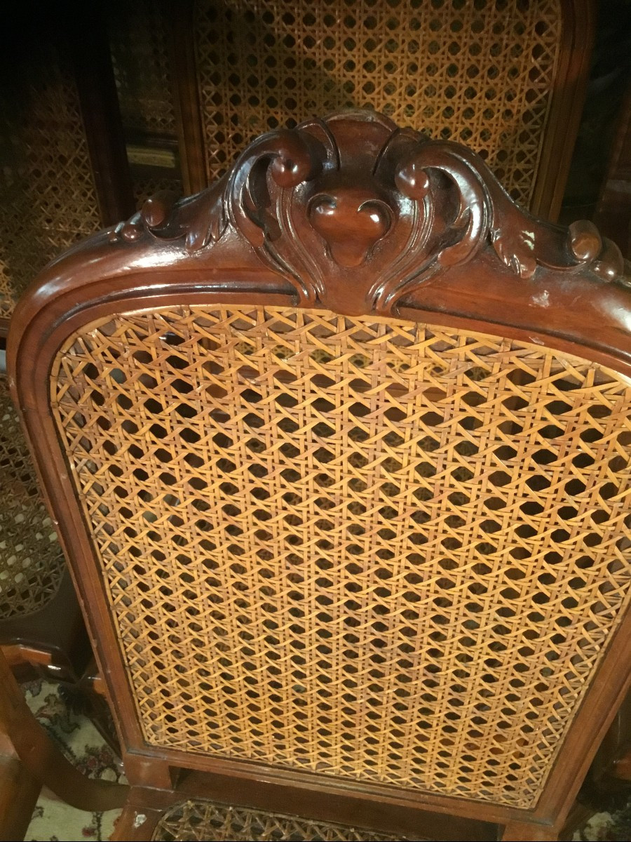 12 chaises Napoléon III-photo-1