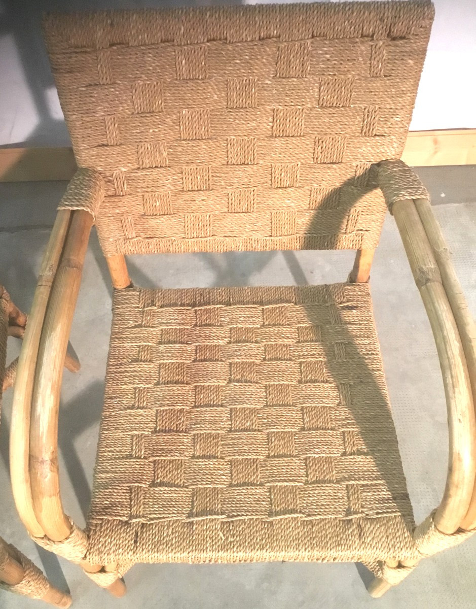 paire de fauteuil en cordes-photo-3