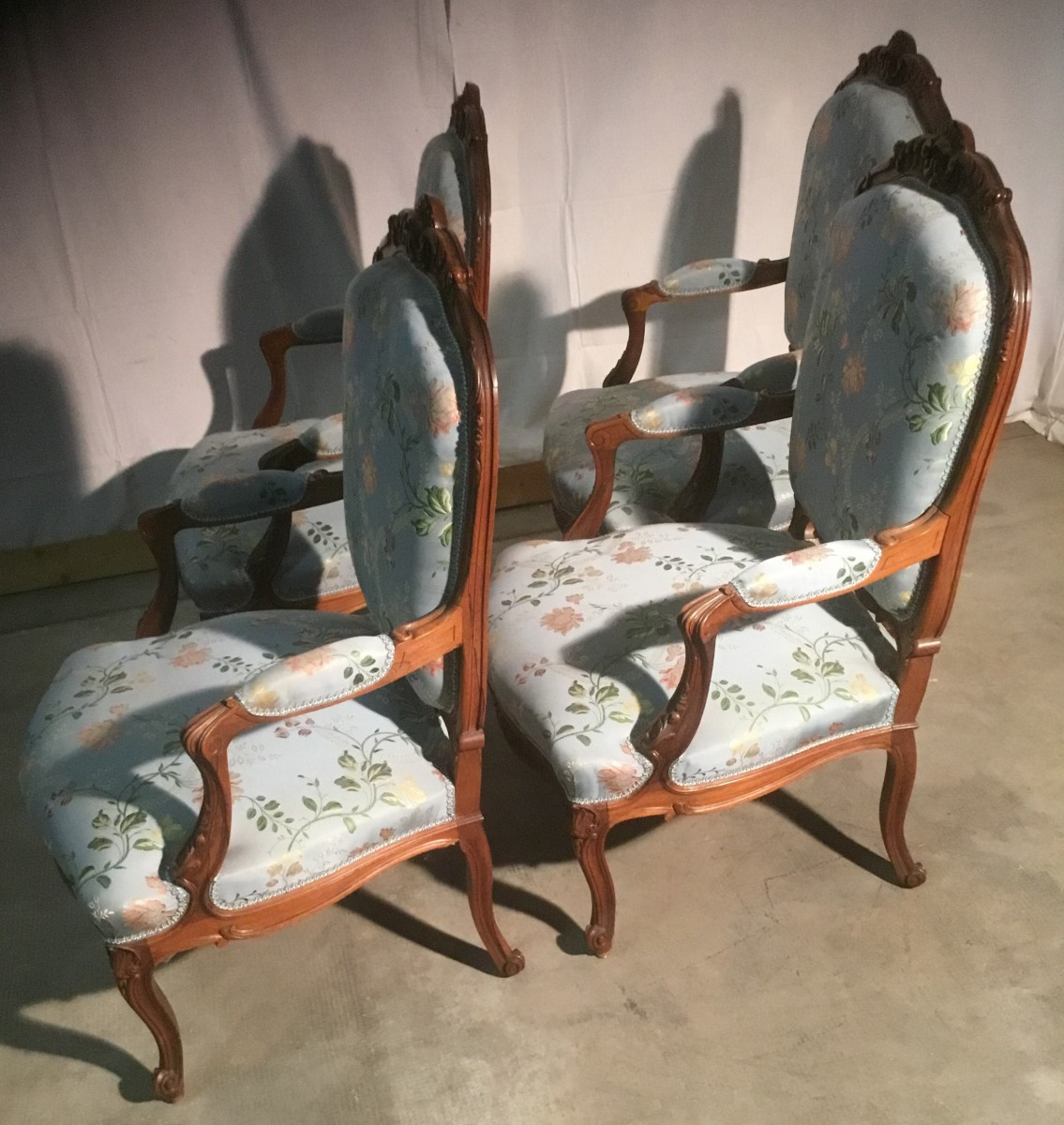 4 fauteuils en palissandre-photo-6