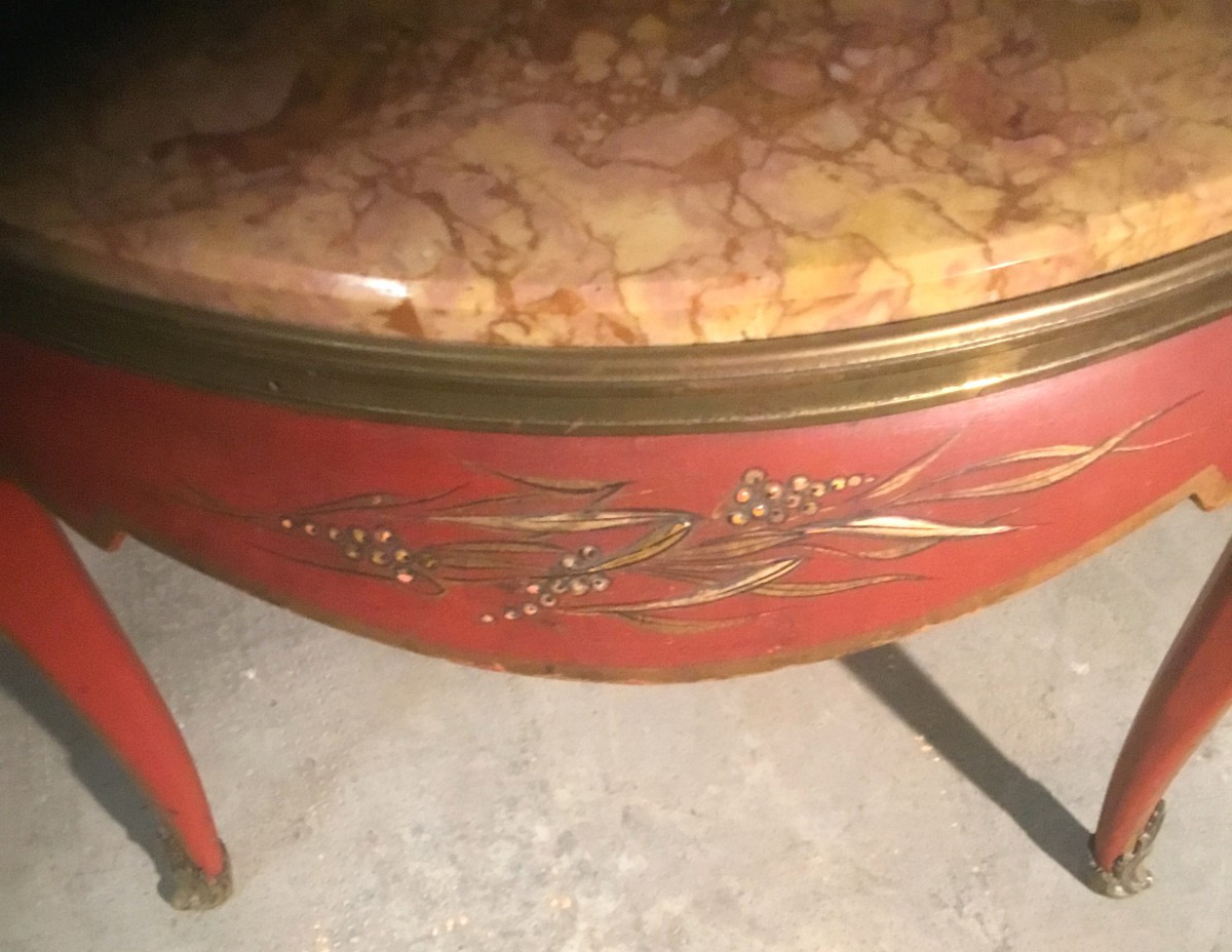 Chinese Lacquer Coffee Table-photo-1