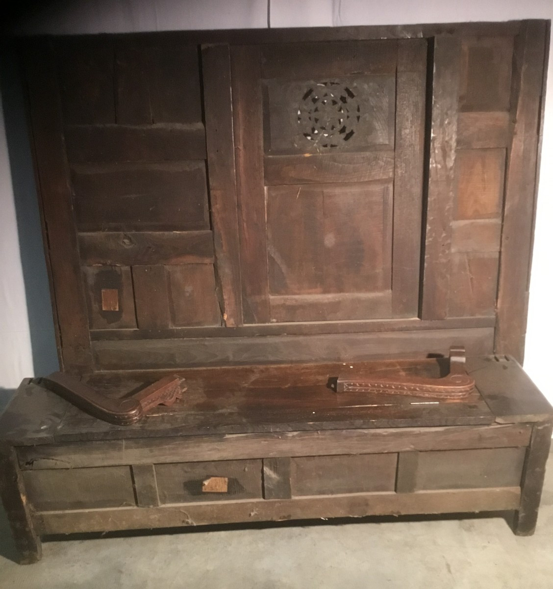 Carved Chest Bench-photo-5