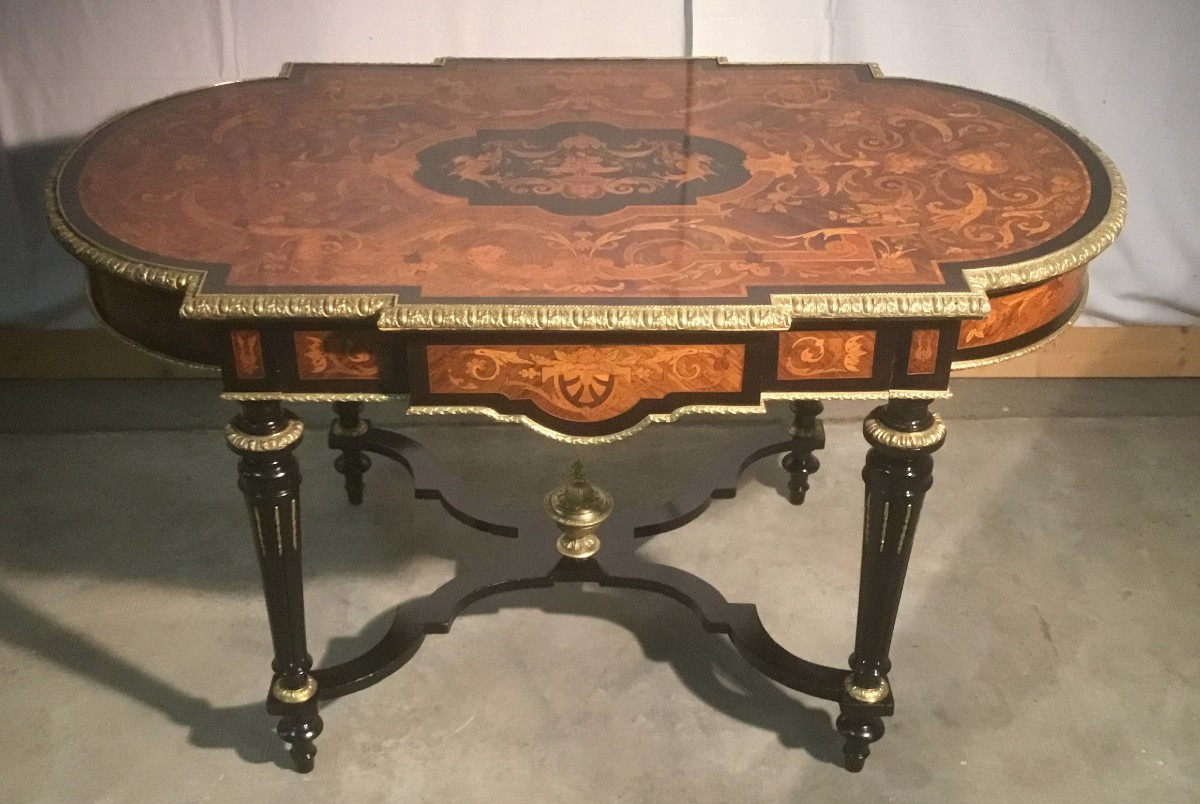 table de milieu Napoléon III
