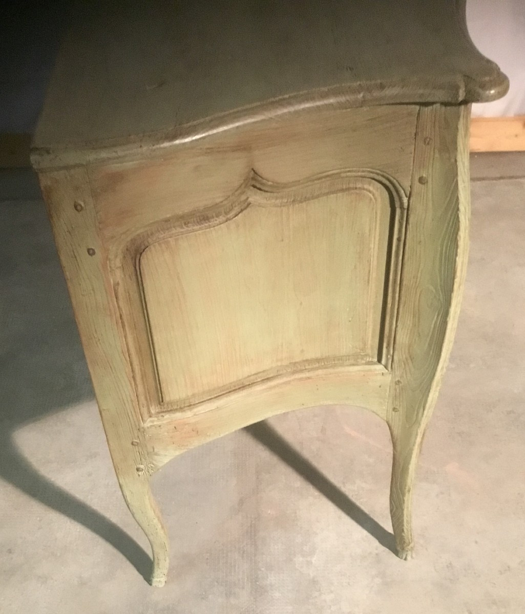 commode XVIII me en sapin-photo-1