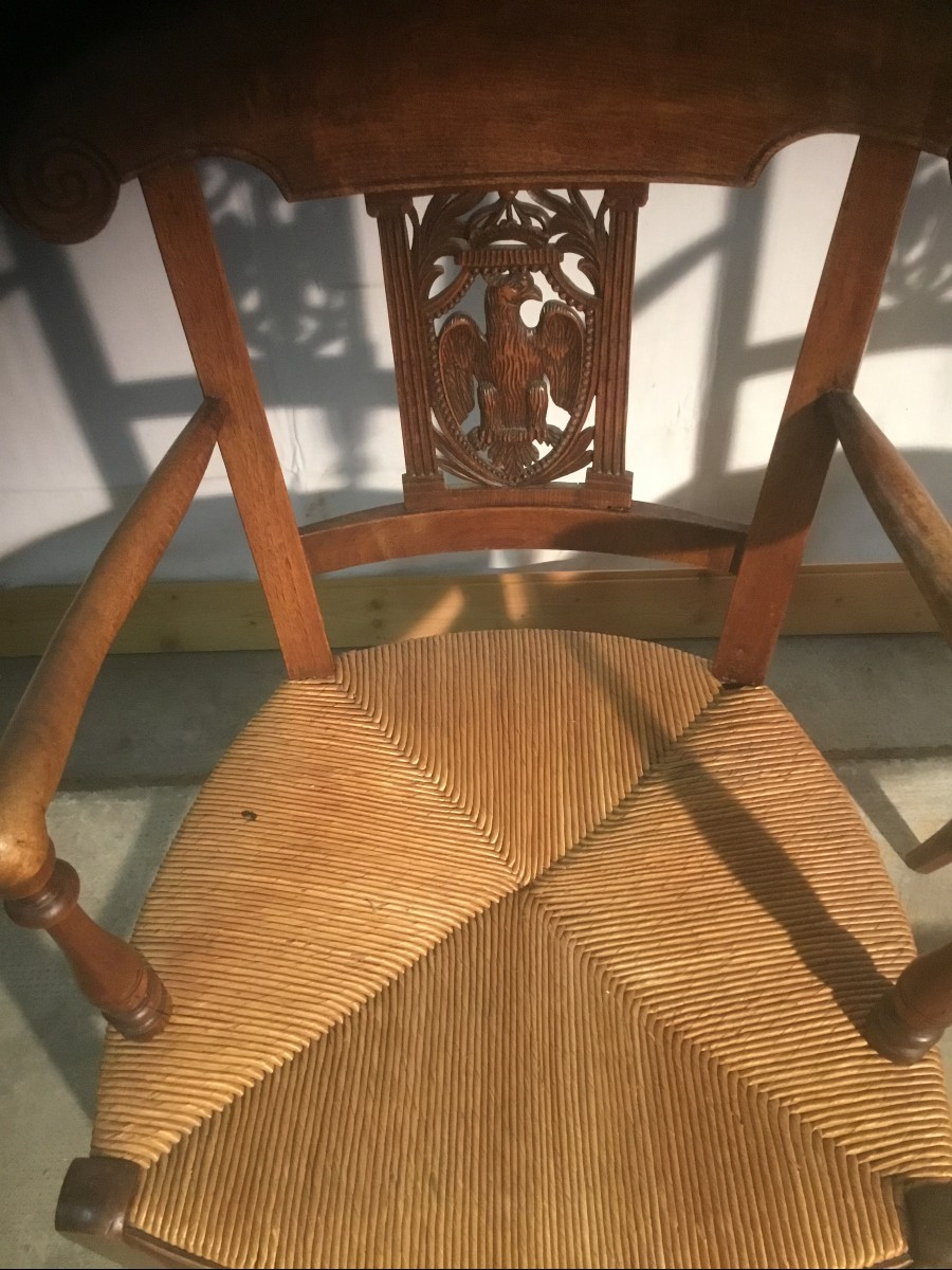 paire de fauteuil directoire-photo-2