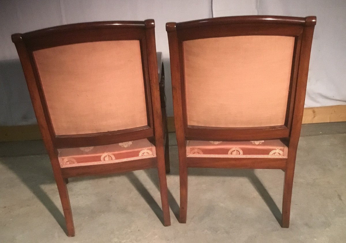 Pair Of Empire Armchairs-photo-1
